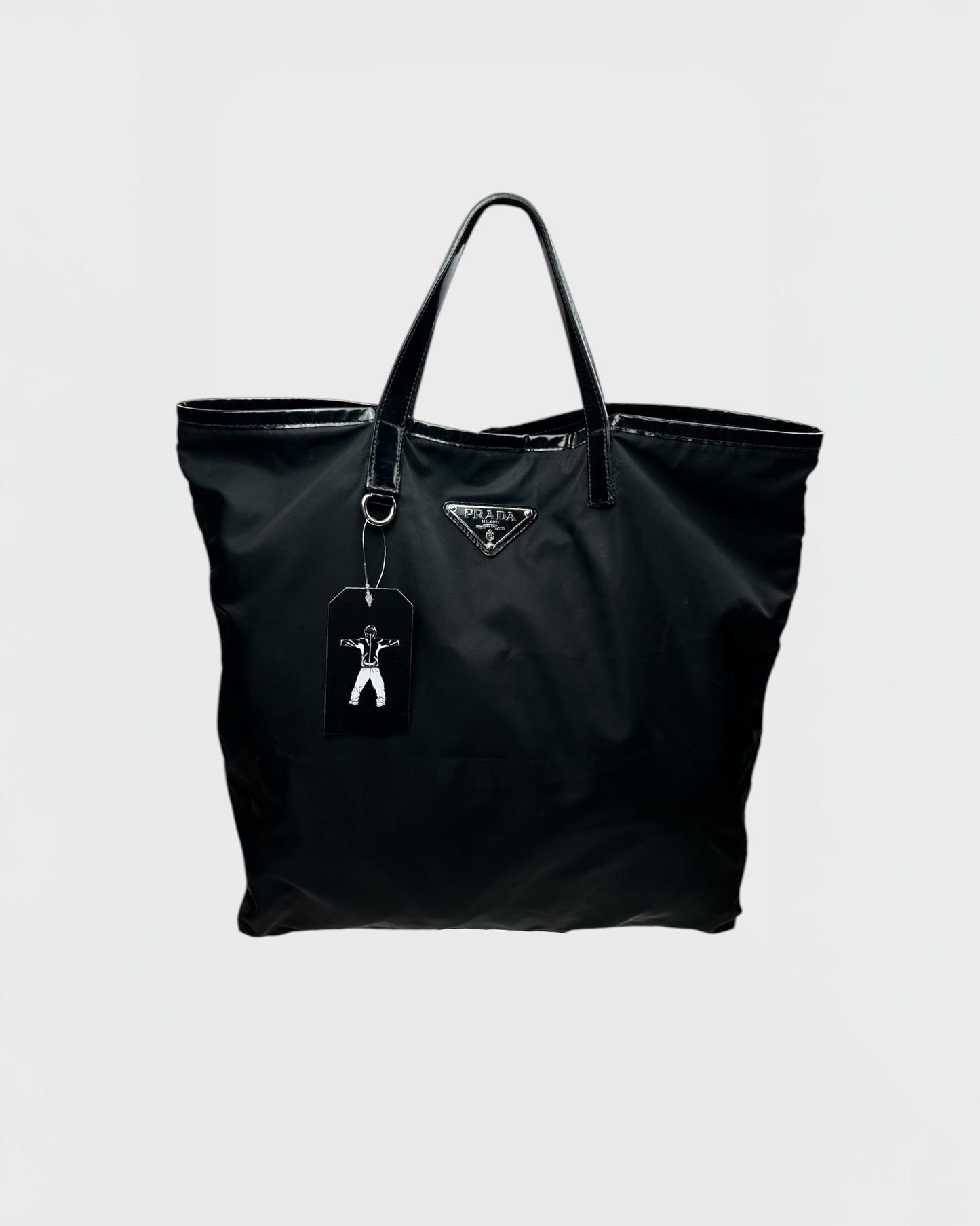 Prada nylon shopper bag