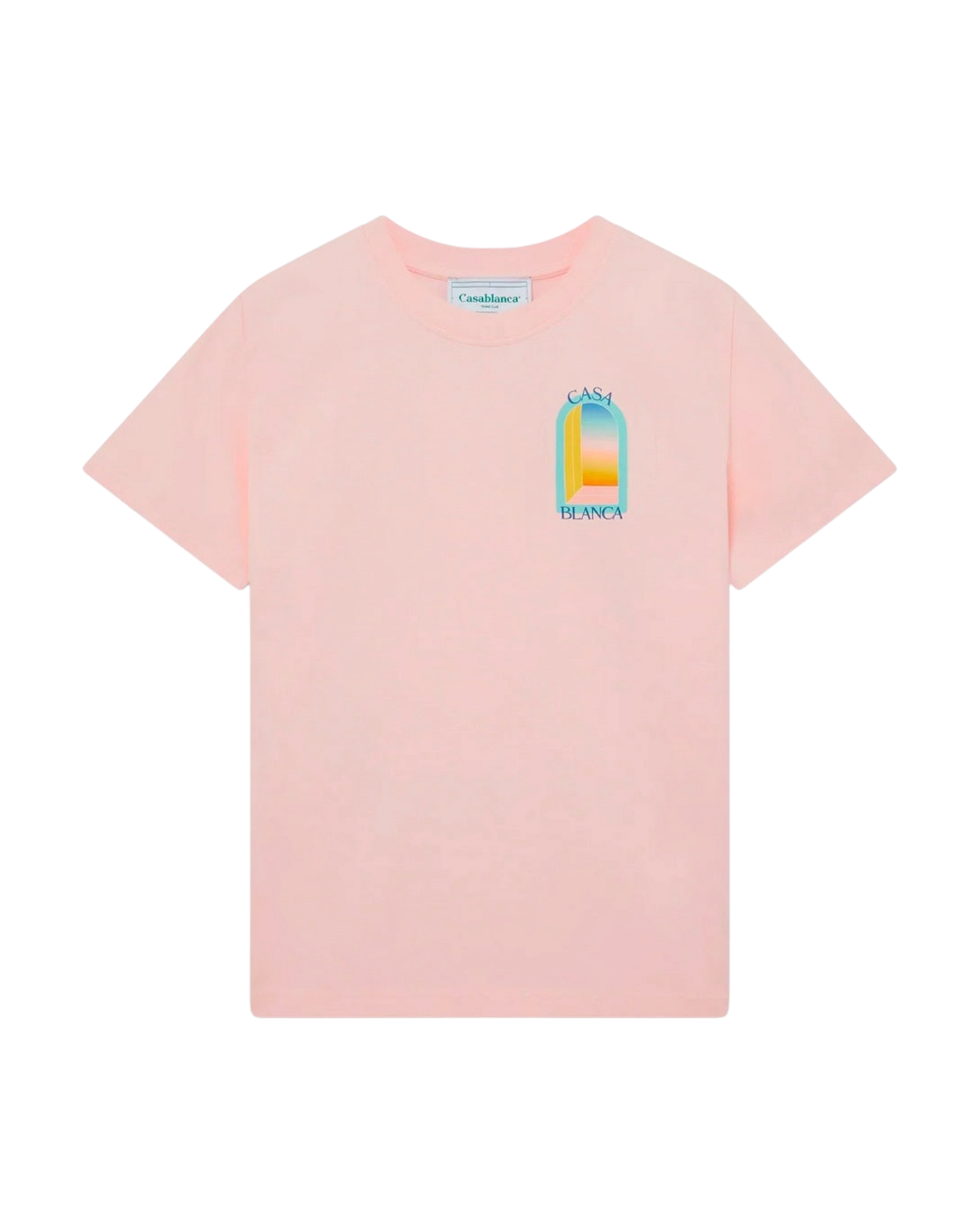 Casablanca t-shirt en coton rose
