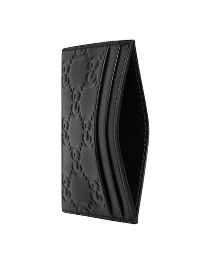 Gucci porte-cartes en cuir