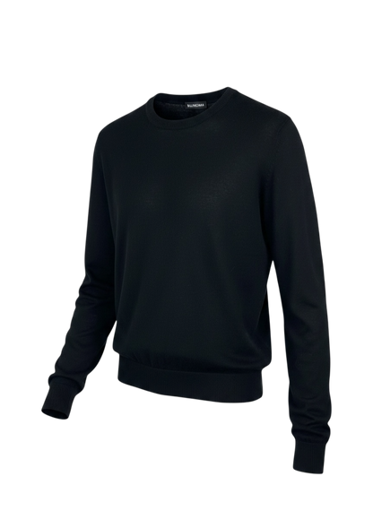 Balenciaga pull léger motif au dos