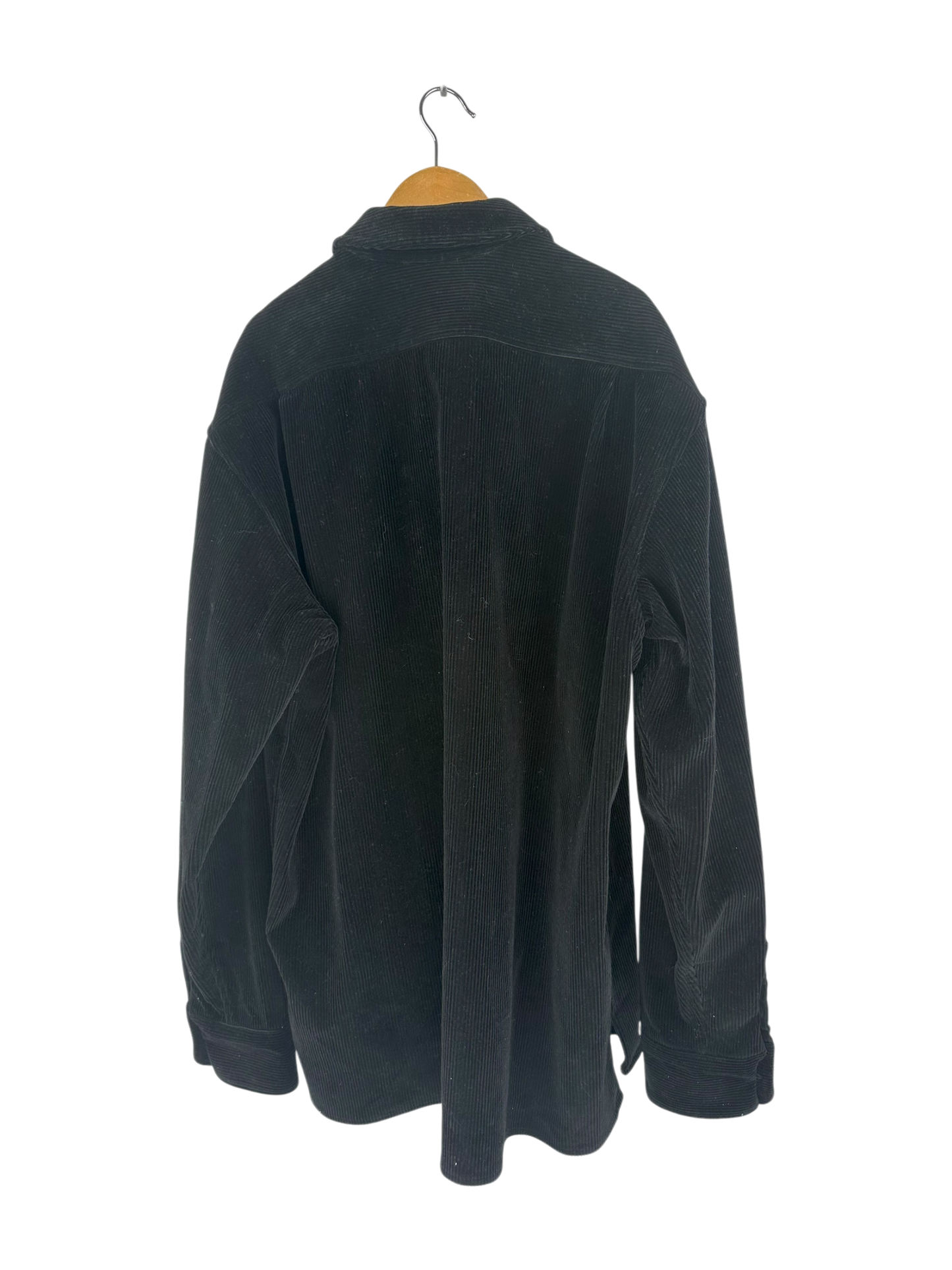 Burberry veste surchemise velour côtelé