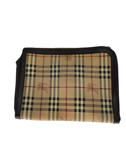 Burberry Pochette tartan beige