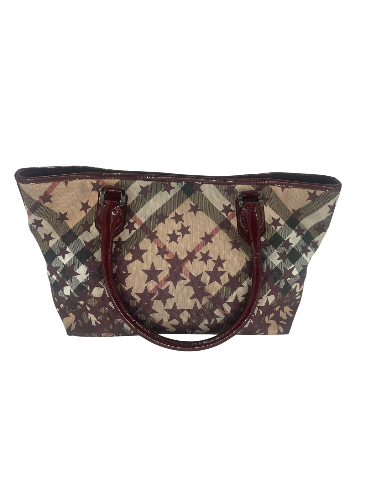 Burberry Sac à main Tartan Beige