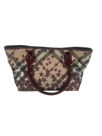 Burberry Sac à main Tartan Beige