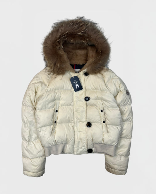 Moncler puffer jacket fur / doudoune