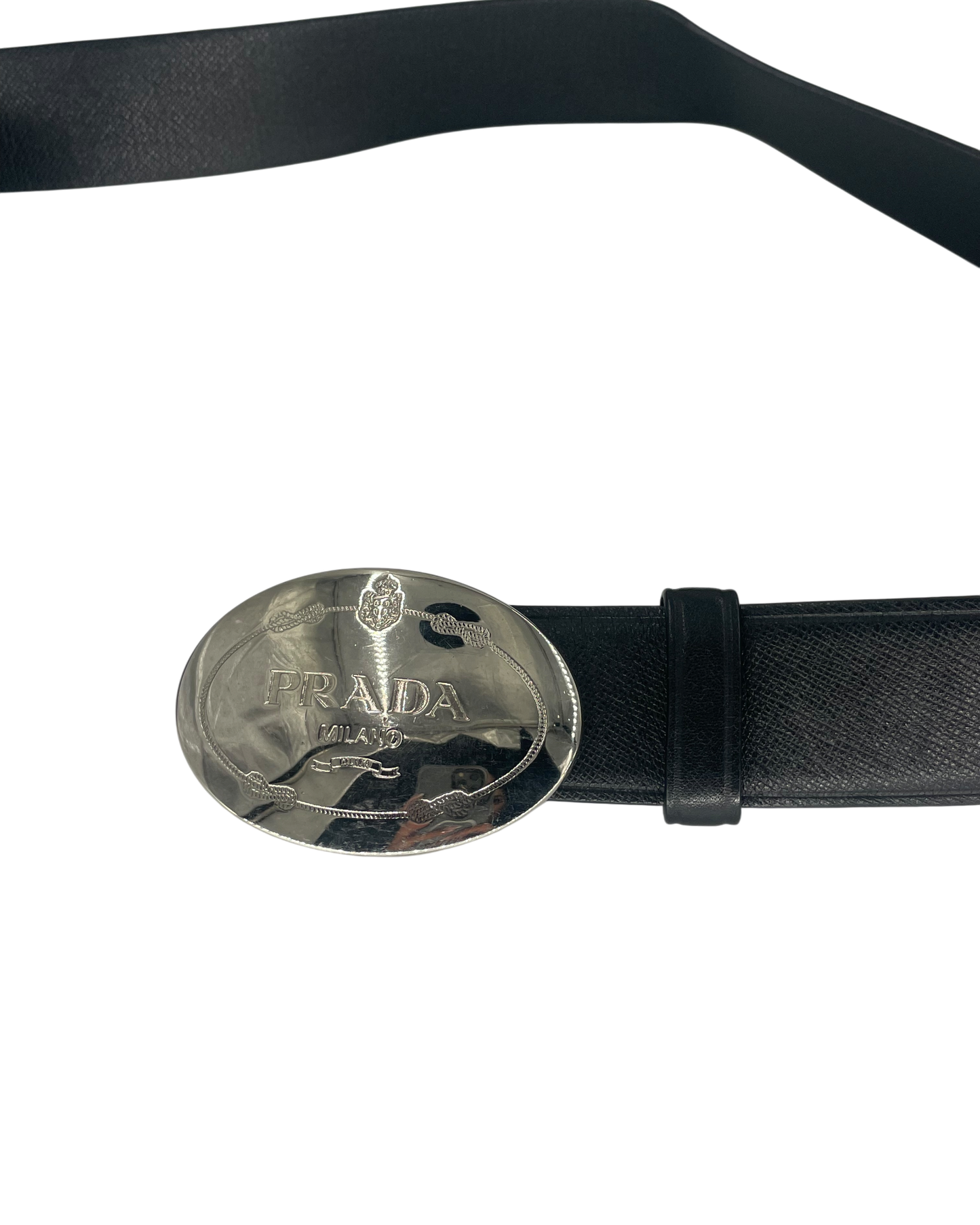 Prada ceinture en cuir