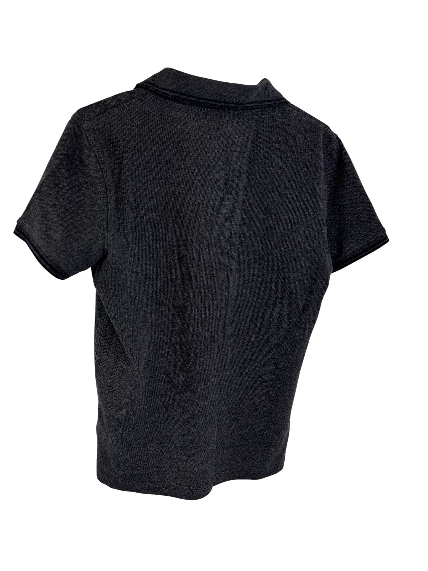 Moncler polo gris en coton