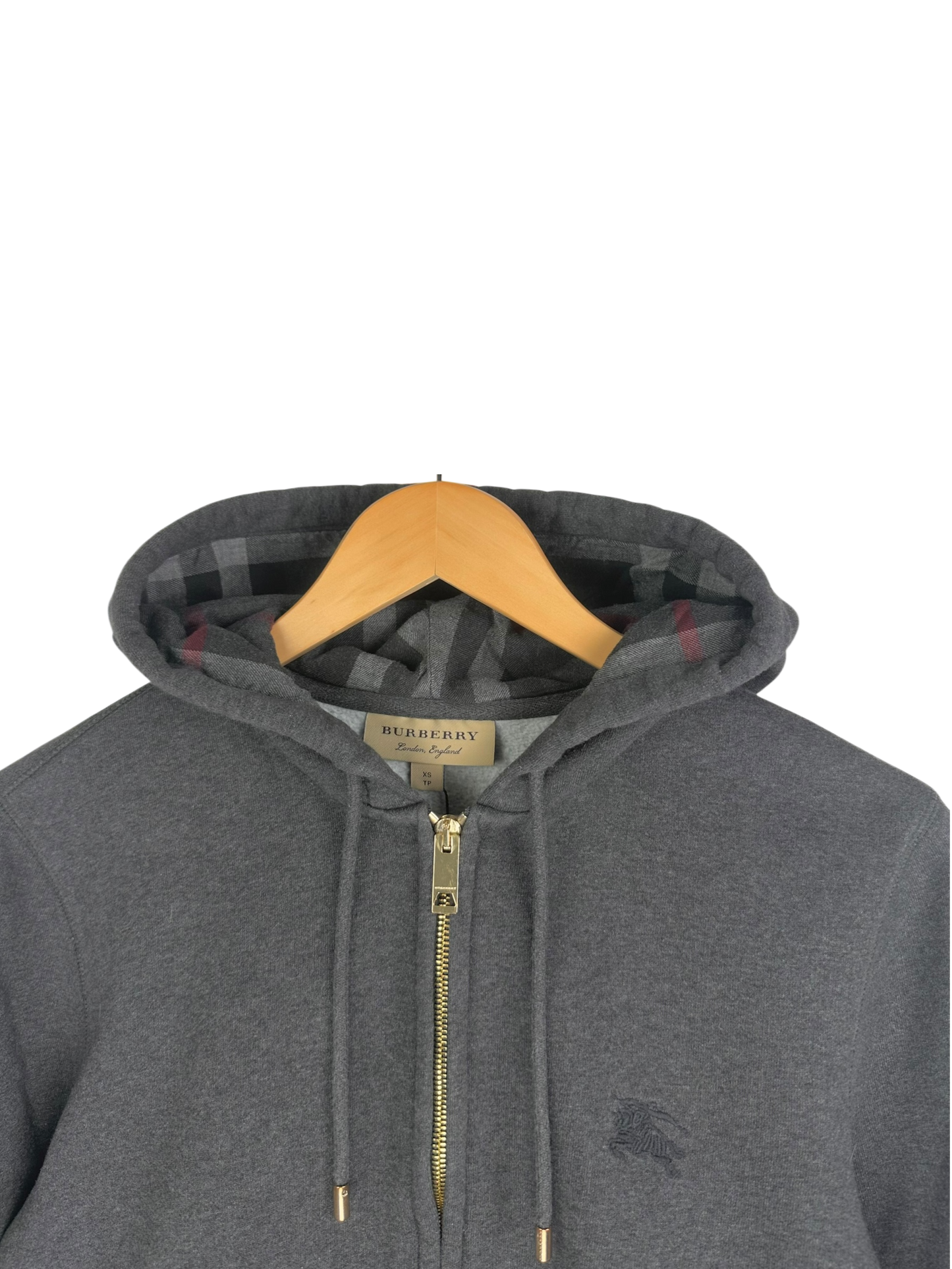 Burberry gilet à capuche