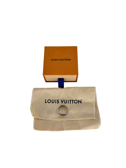 Louis Vuitton Bague en acier argenté
