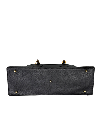 Gucci Sac à main Bambou noir
