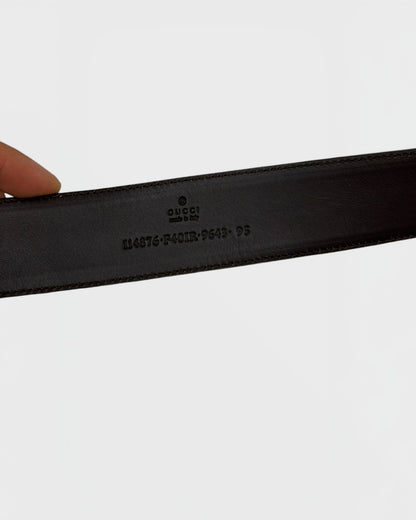 Gucci monogramme belt / ceinture dust bag