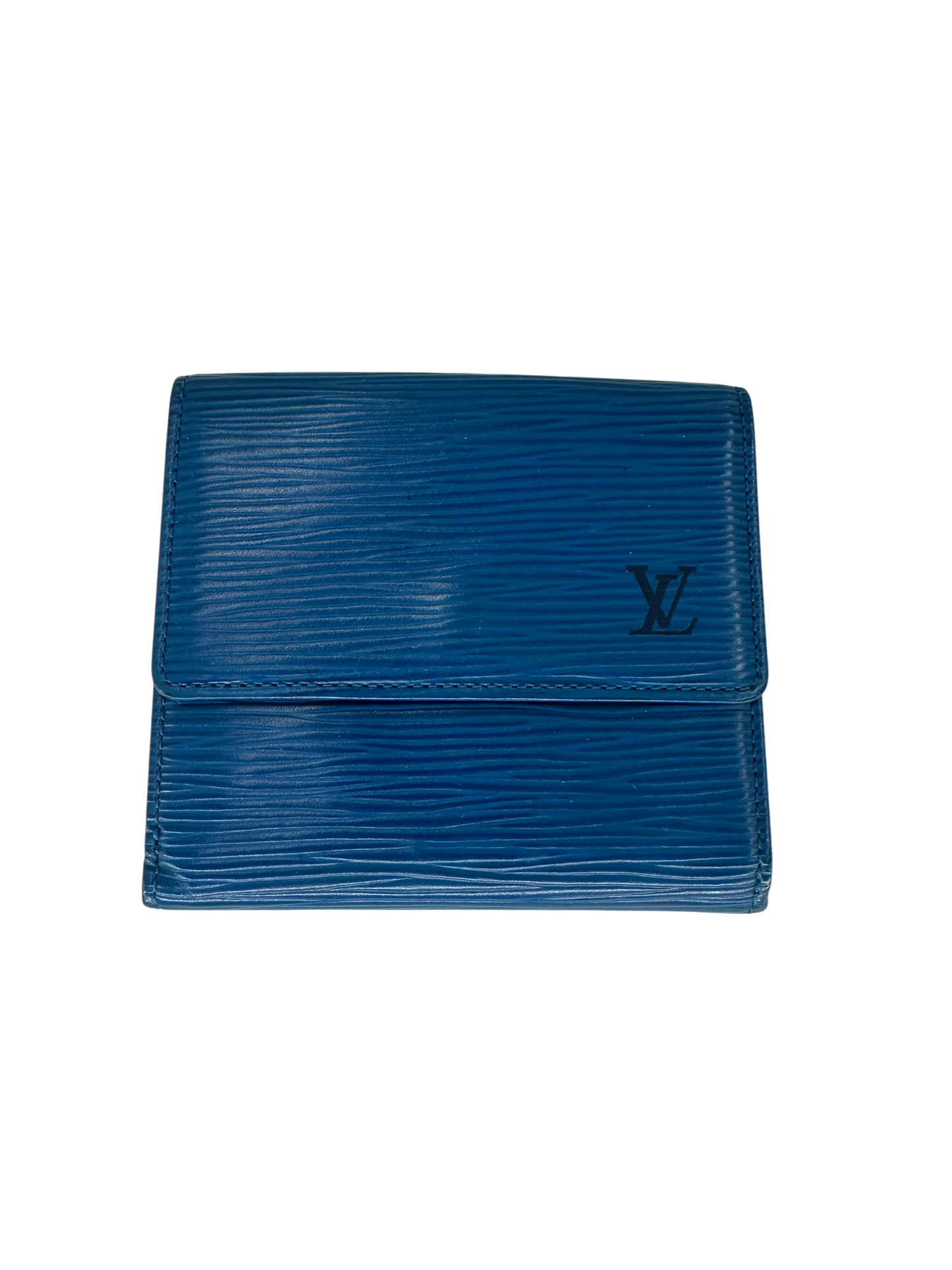 Louis Vuitton portefeuille épi bleu