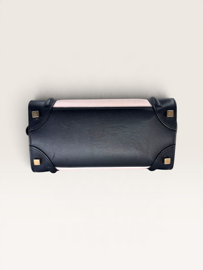 Céline Luggage Micro rose sac à main
