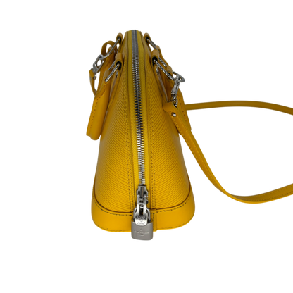 Louis Vuitton BB Alma Cuir épi jaune