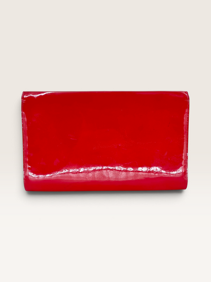 Saint Laurent pochette en cuir vernis