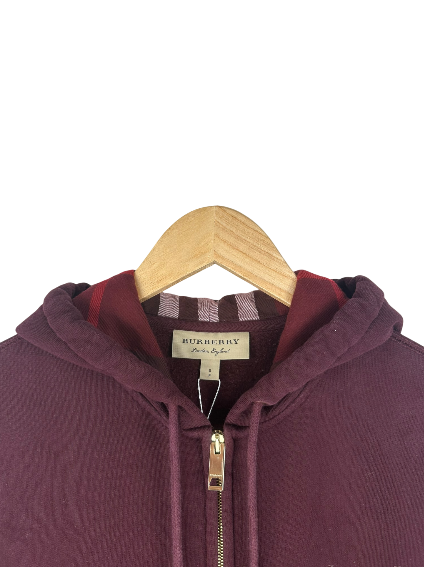 Burberry gilet à capuche
