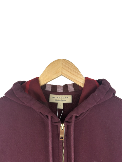 Burberry gilet à capuche