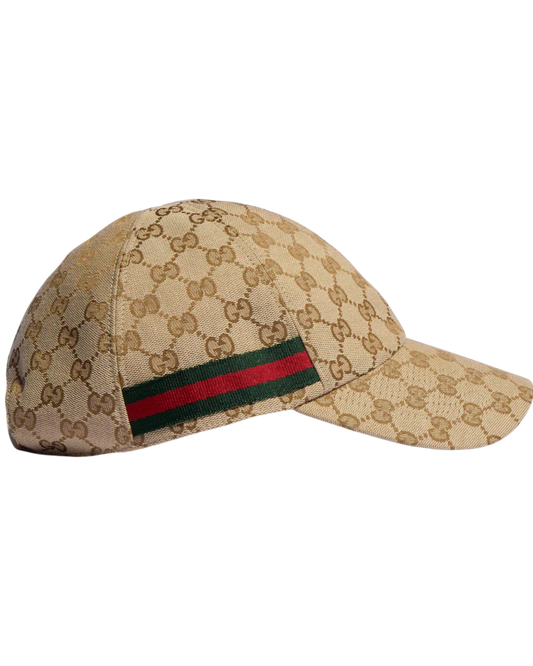 Gucci casquette GG beige