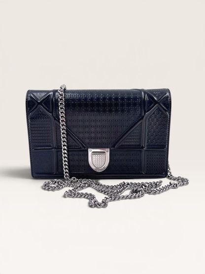 Dior sac Diorama en cuir