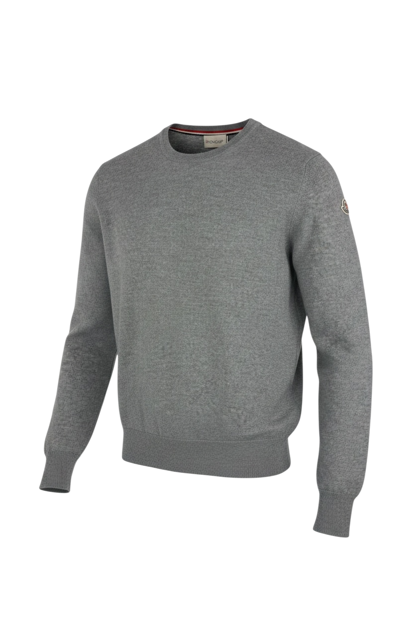 Moncler pull logo épaule