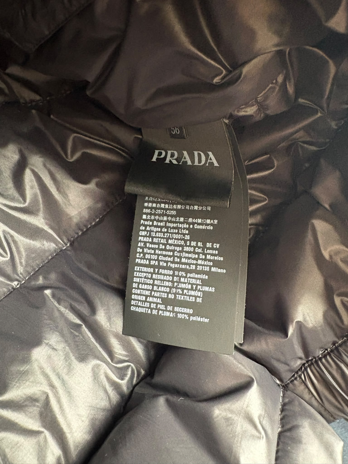 Prada Doudoune sans manche
