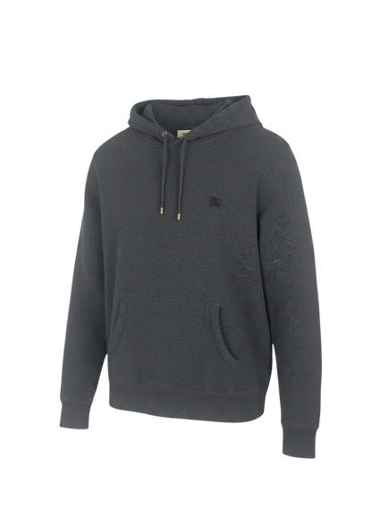 Burberry pull à capuche tartan rouge