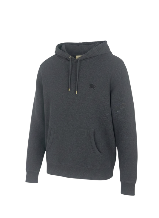 Burberry pull à capuche tartan rouge