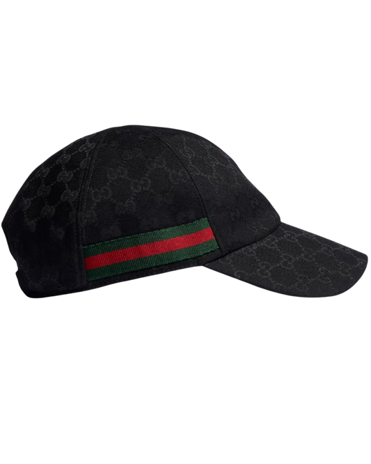 Gucci casquette GG noire