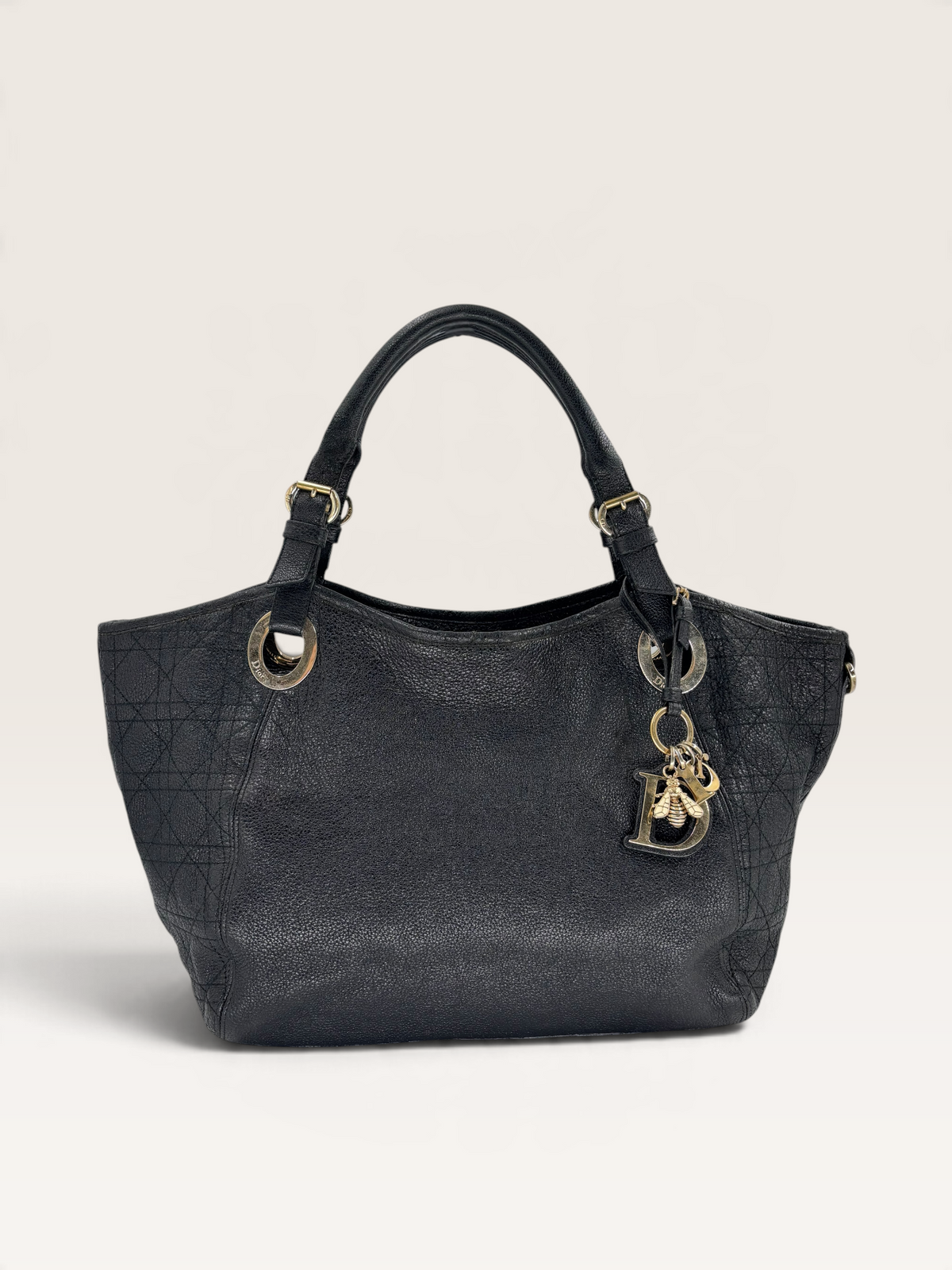 Dior cannage cabas en cuir