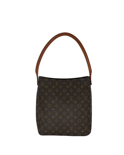 Louis Vuitton sac à main Looping marron
