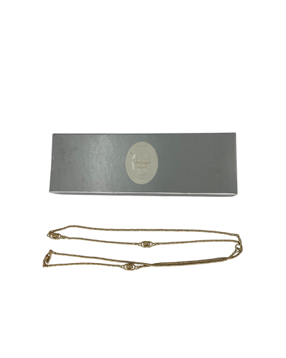 Dior Collier sautoir doré