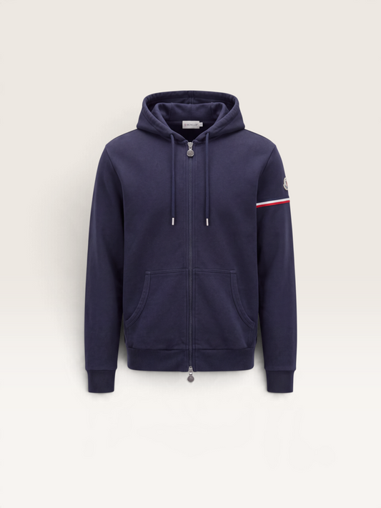 Moncler gilet à marine en coton