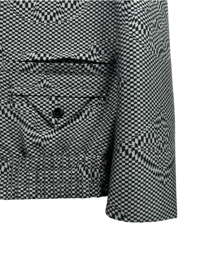 Louis Vuitton veste à carreaux