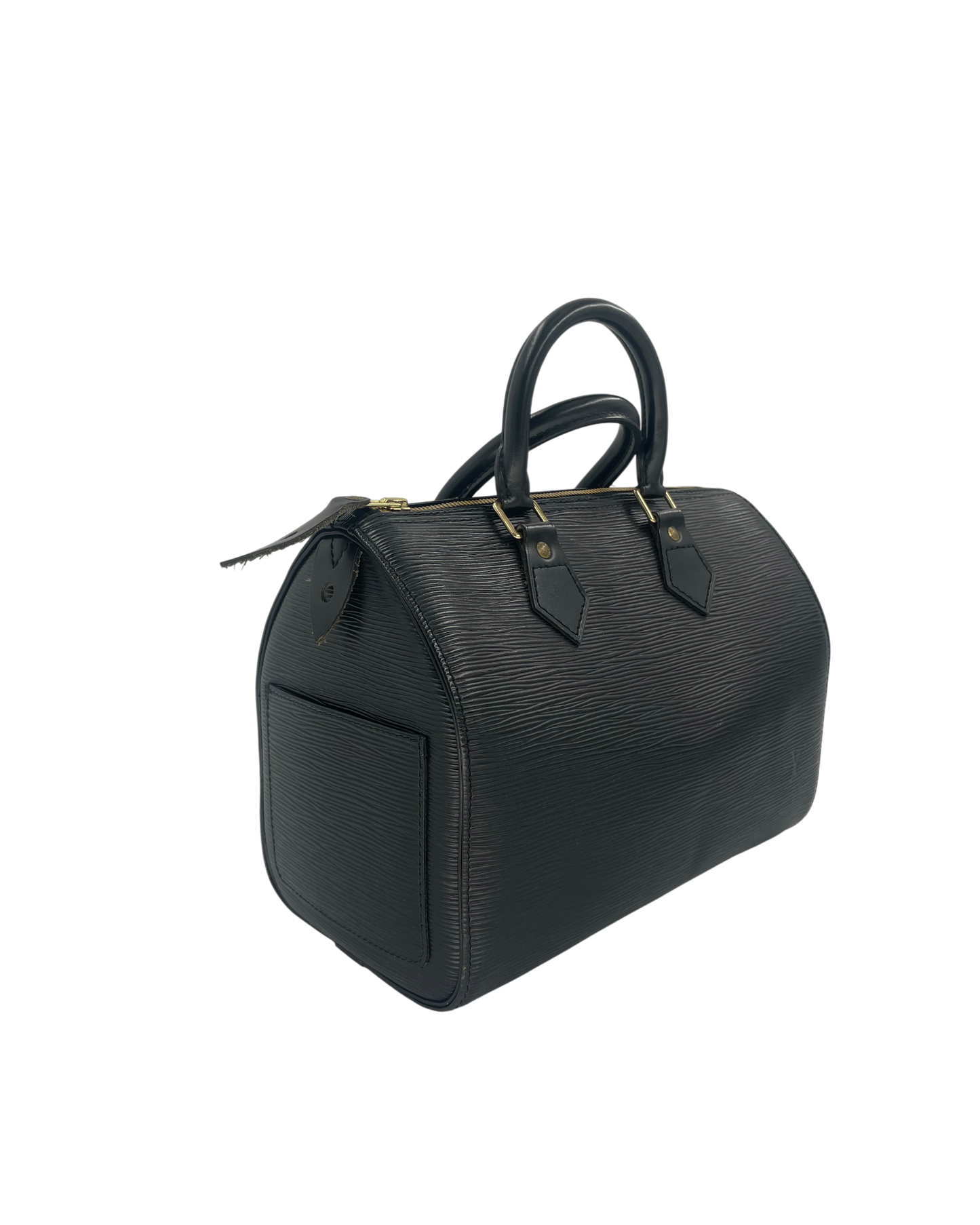 Louis Vuitton Sac à main Speedy épi noir
