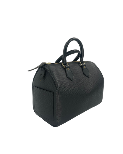 Louis Vuitton Sac à main Speedy épi noir