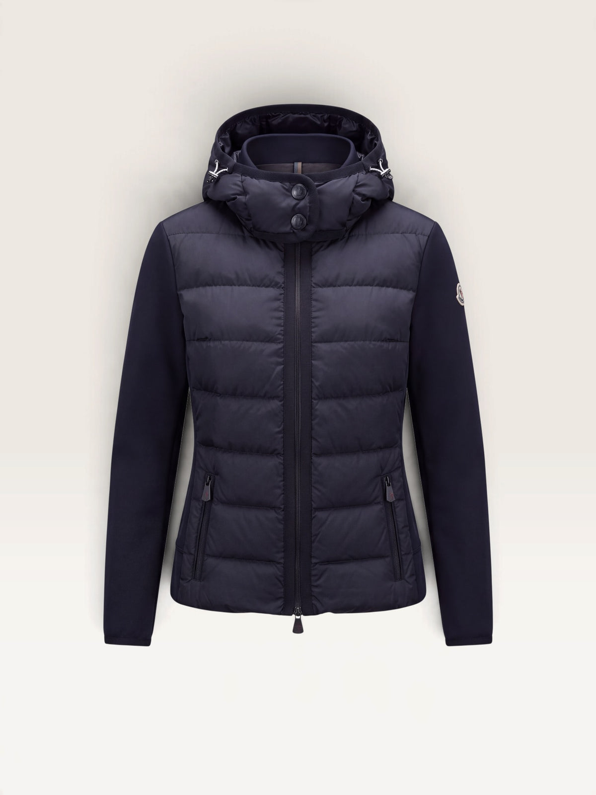Moncler bi-matière veste cardigan femme