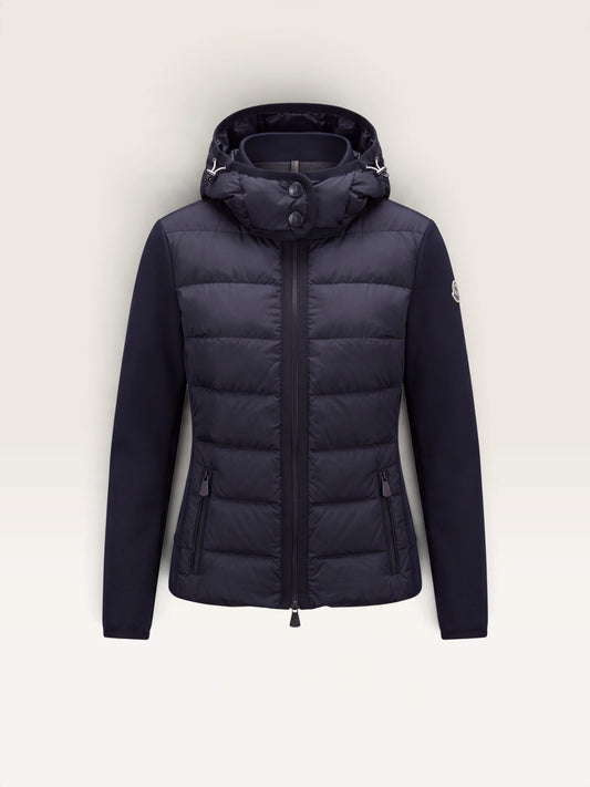 Moncler bi-matière veste cardigan femme