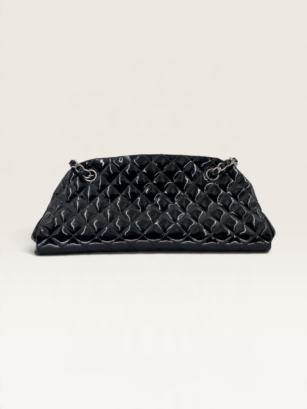 Chanel Mademoiselle sac a main cuir vernis