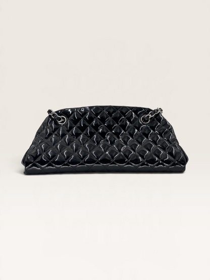 Chanel Mademoiselle sac a main cuir vernis