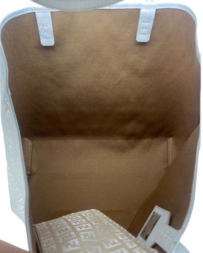 Fendi sac à main blanc