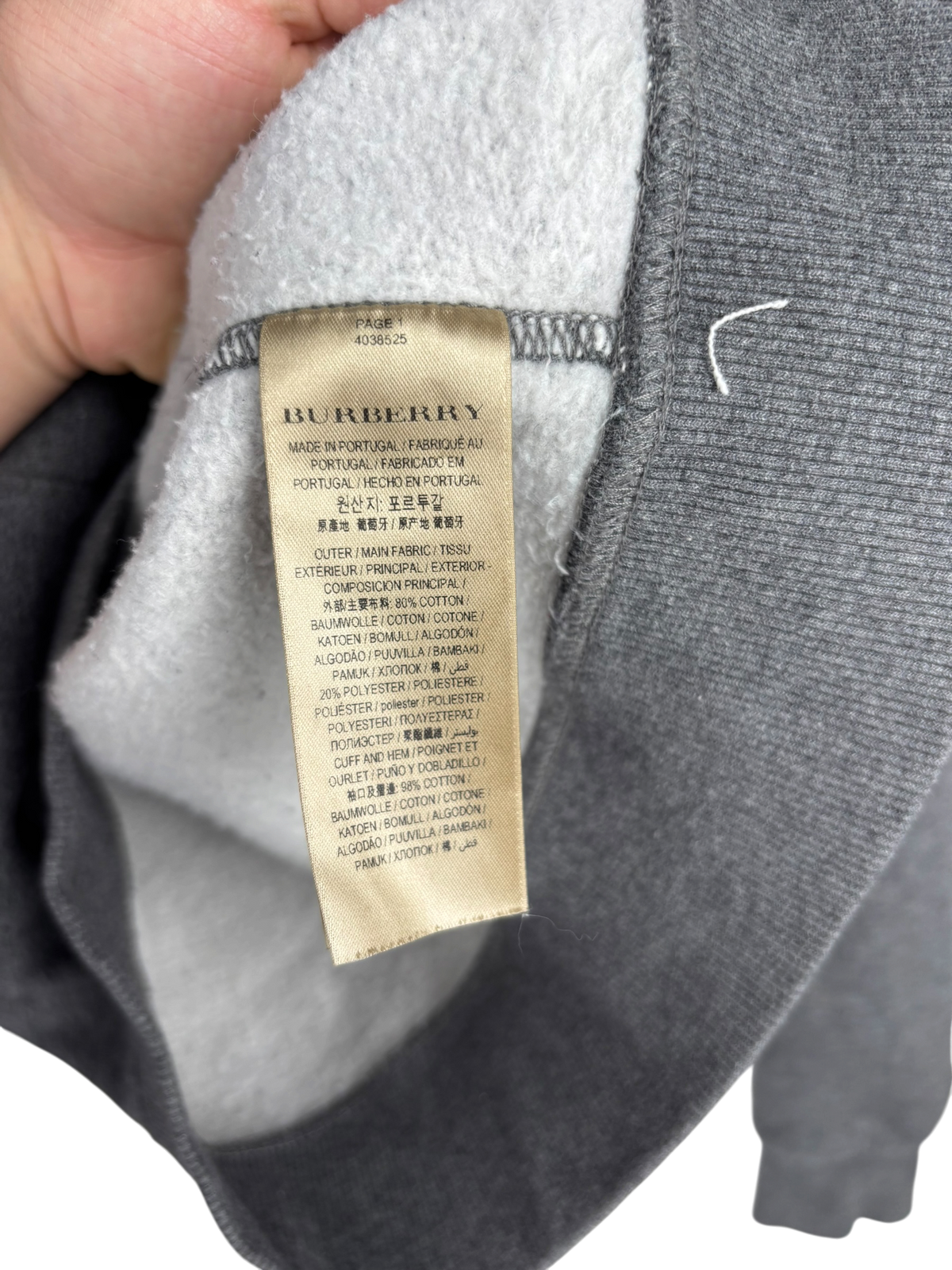 Burberry gilet