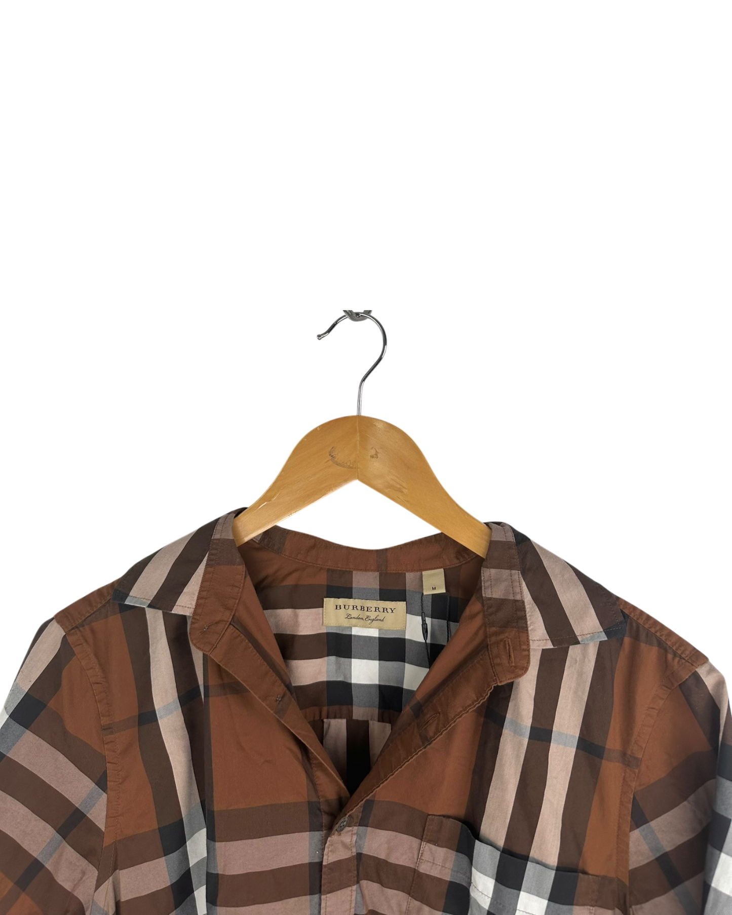 Burberry chemise à manches courtes