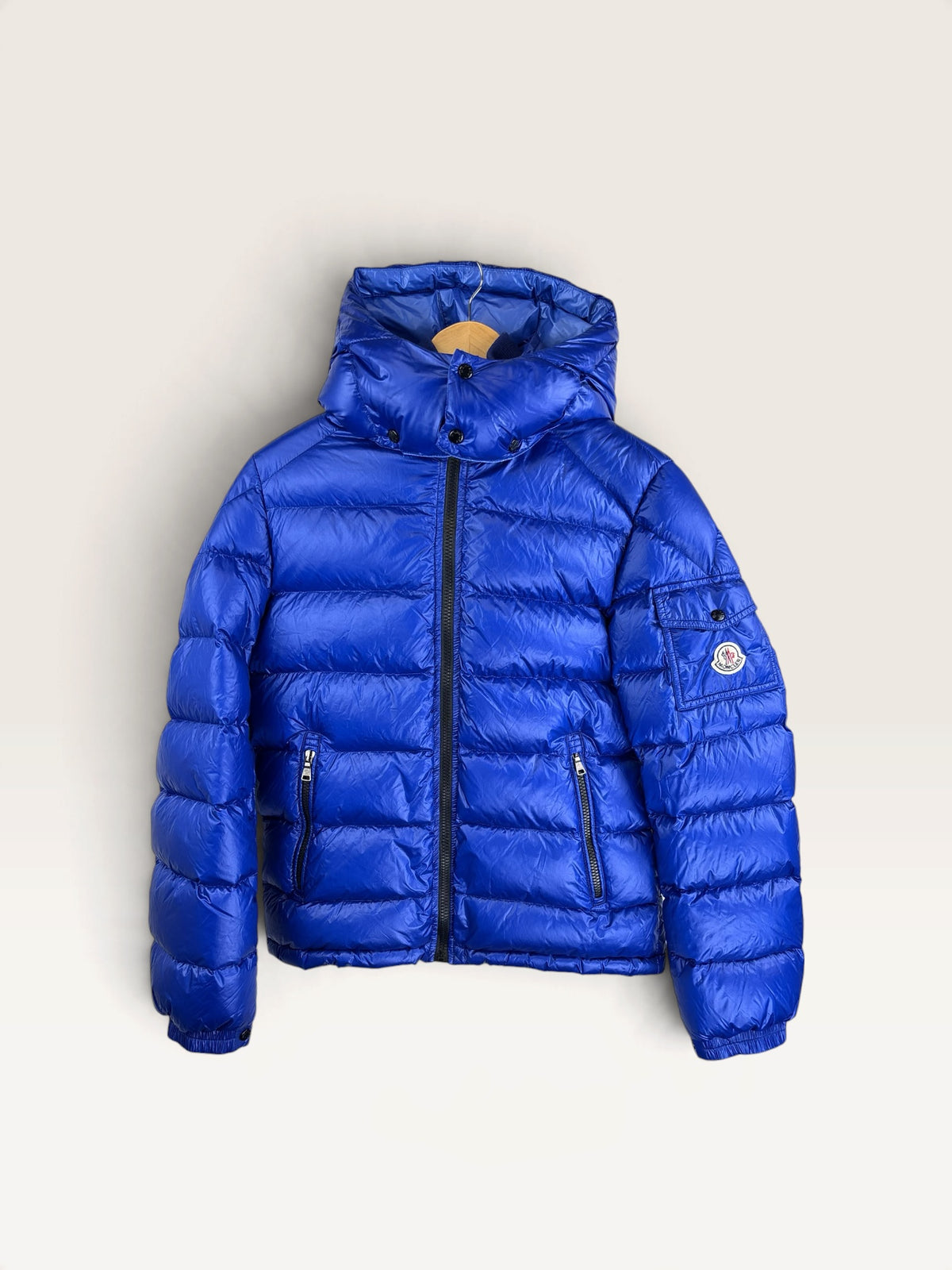 Moncler doudoune Maya bleu marine
