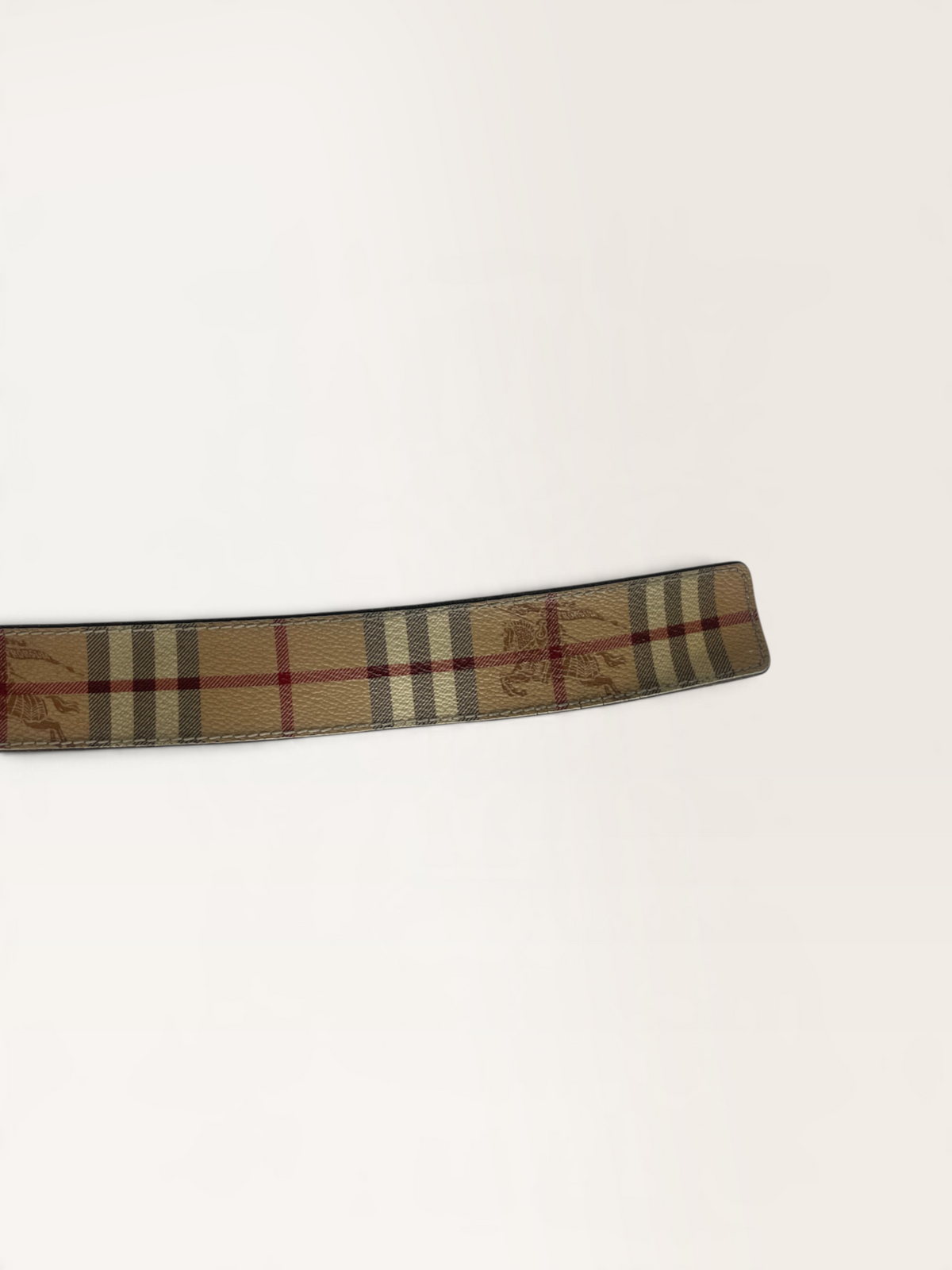 Burberry ceinture tartan