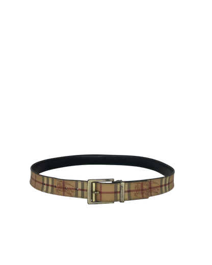 Burberry Ceinture tartan beige