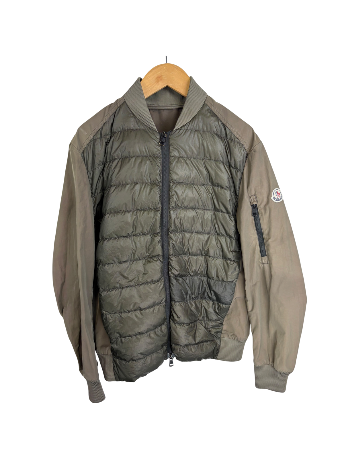 Moncler veste bi-matière