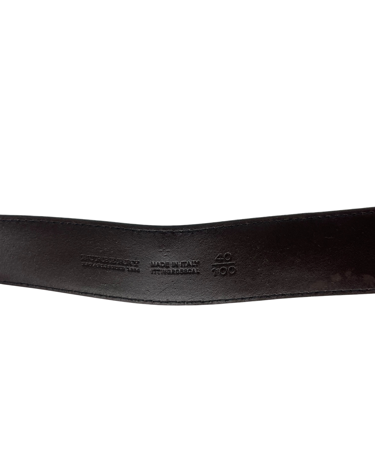 Burberry Ceinture tartan beige