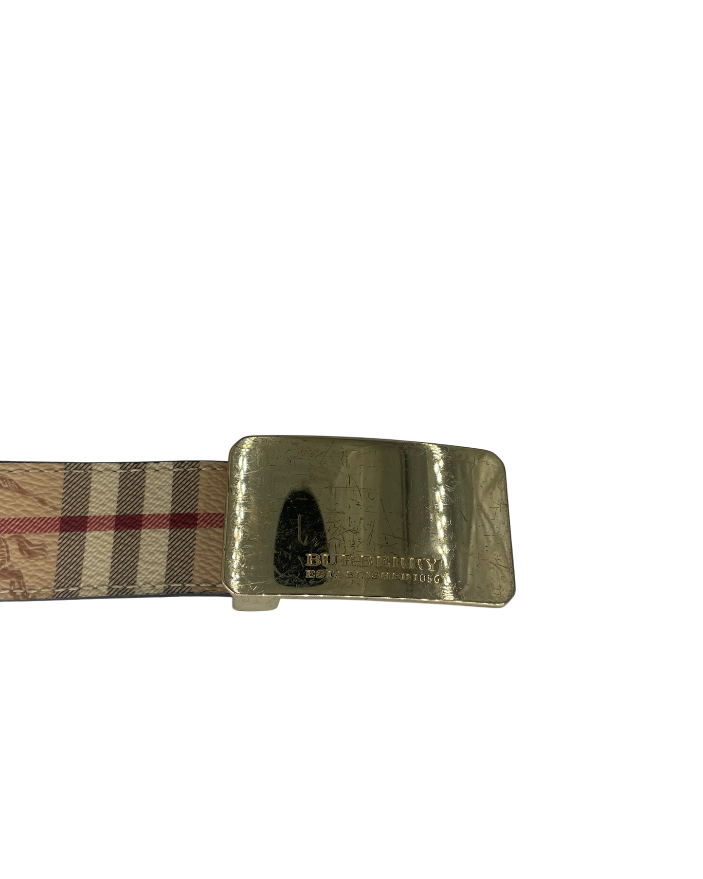 Burberry ceinture Check