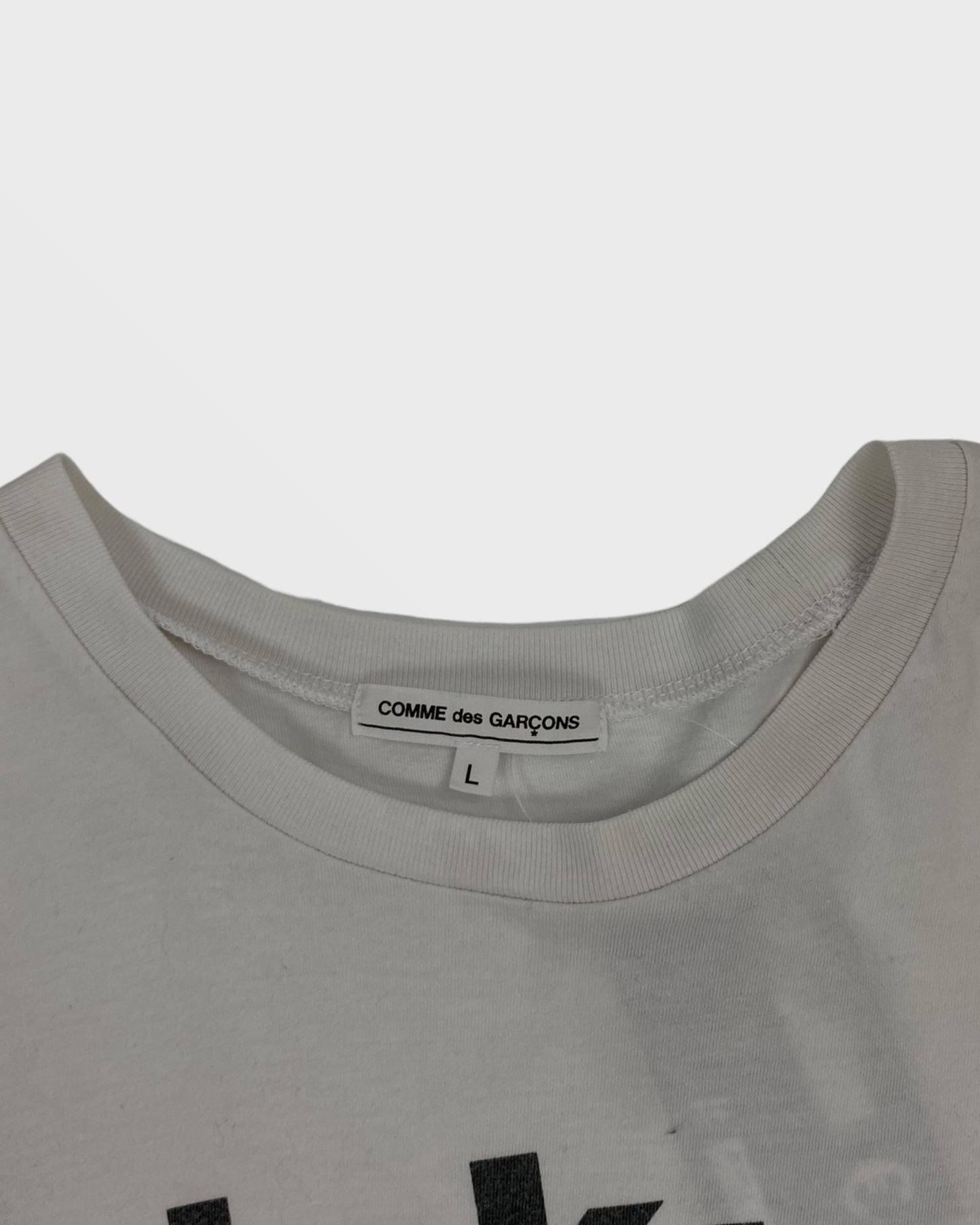 Comme des garçons tee-shirt (L)