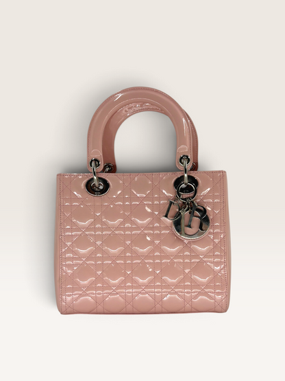 Dior Lady medium cuir vernis